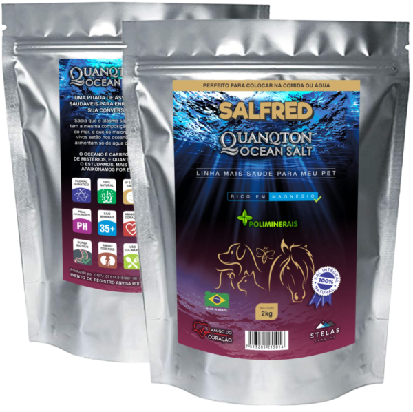 QuanQton Ocean Salt - Pet Salfred 2Kg