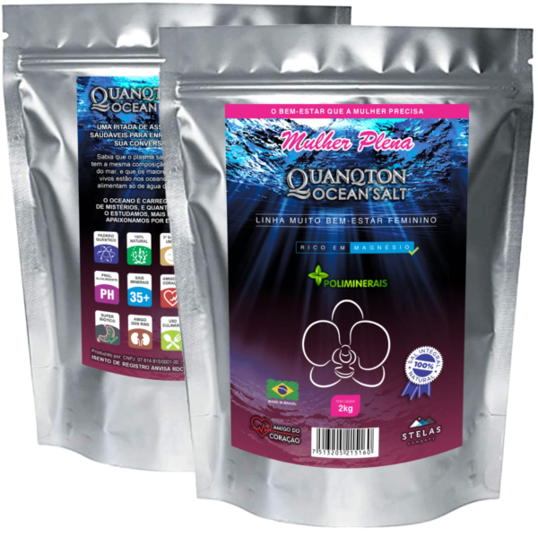 QuanQton Ocean Salt - Mulher Plena 2Kg